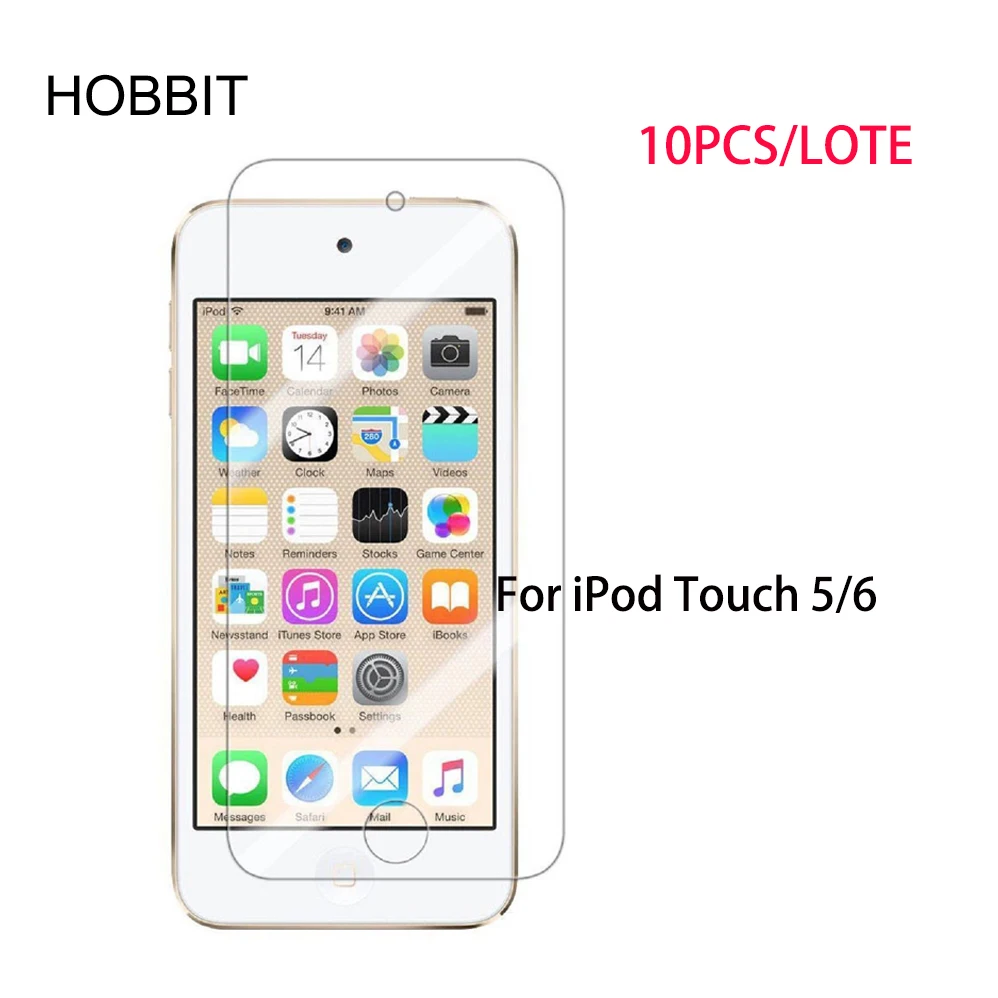 10 шт. в партии Bluk для iPod Touch 6 0 3 мм 2.5D прозрачное 9H закаленное стекло Защита экрана