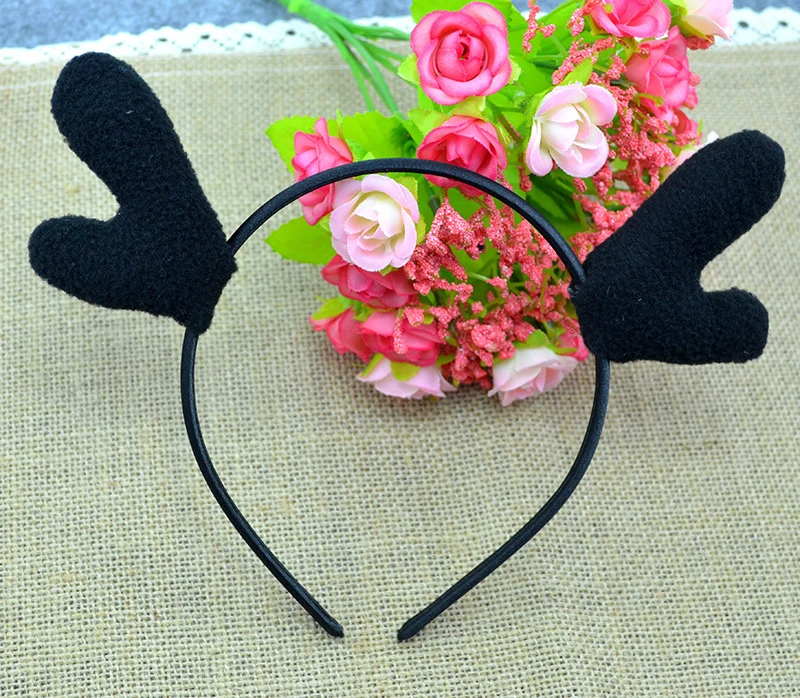 Girls headband Cartoon giraffe hair band Cute show MOE headband Christmas hair ornament for girls birthday gift Hair Accessories