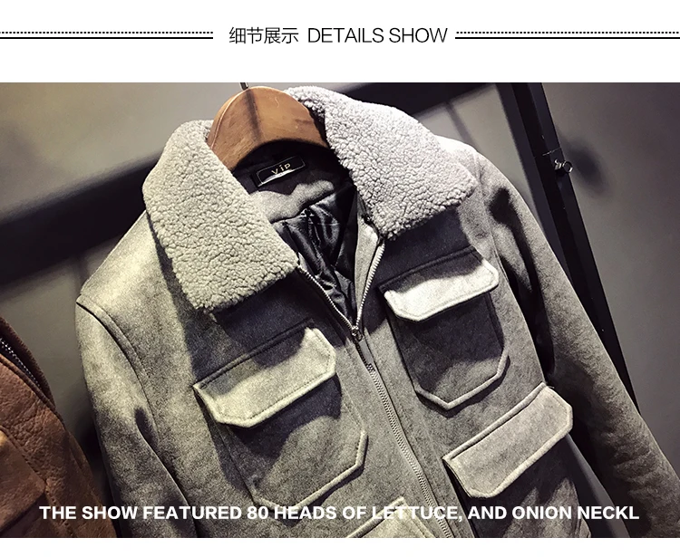 Chaqueta Invierno Hombre зимняя мужская пуховая модная зимняя куртка-бомбер с воротником из овечьей шерсти, черное, зеленое Стеганое пальто, приталенное M-3XL