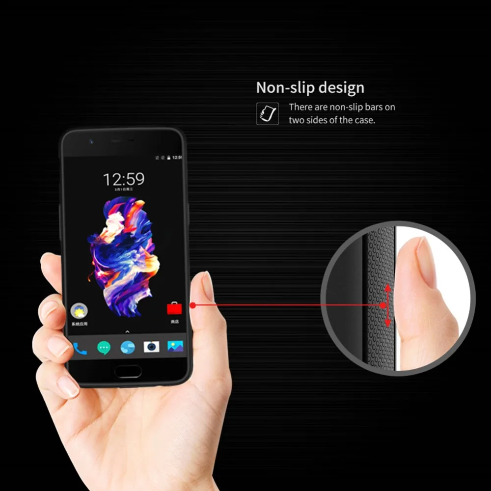 Nillkin Qi чехол с приемником и беспроводной зарядкой для Oneplus 5 A5000 Оригинальный