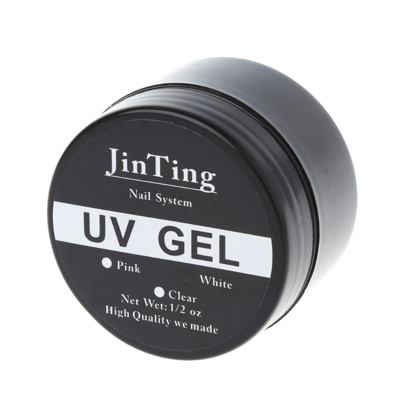 Розовый/белый/прозрачный 3 цвета Варианты гель лака УФ для наращивания ногтей|gel