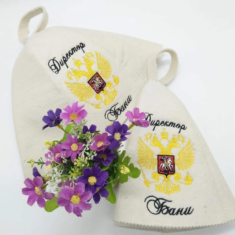 Белый прекрасный шерсть шляпа для ванной комнаты (2 шт./упаковка) душ магия