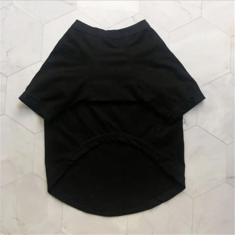 Воздухопроницаемая хлопковая рубашка для собак блестящая брендовая летняя