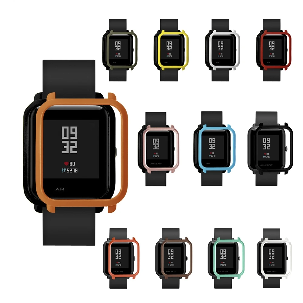 4в1 для Xiaomi Huami Amazfit ремешок bip браслет нейлоновая петля Smartwatch Браслет amazfit bip чехол с защитой экрана