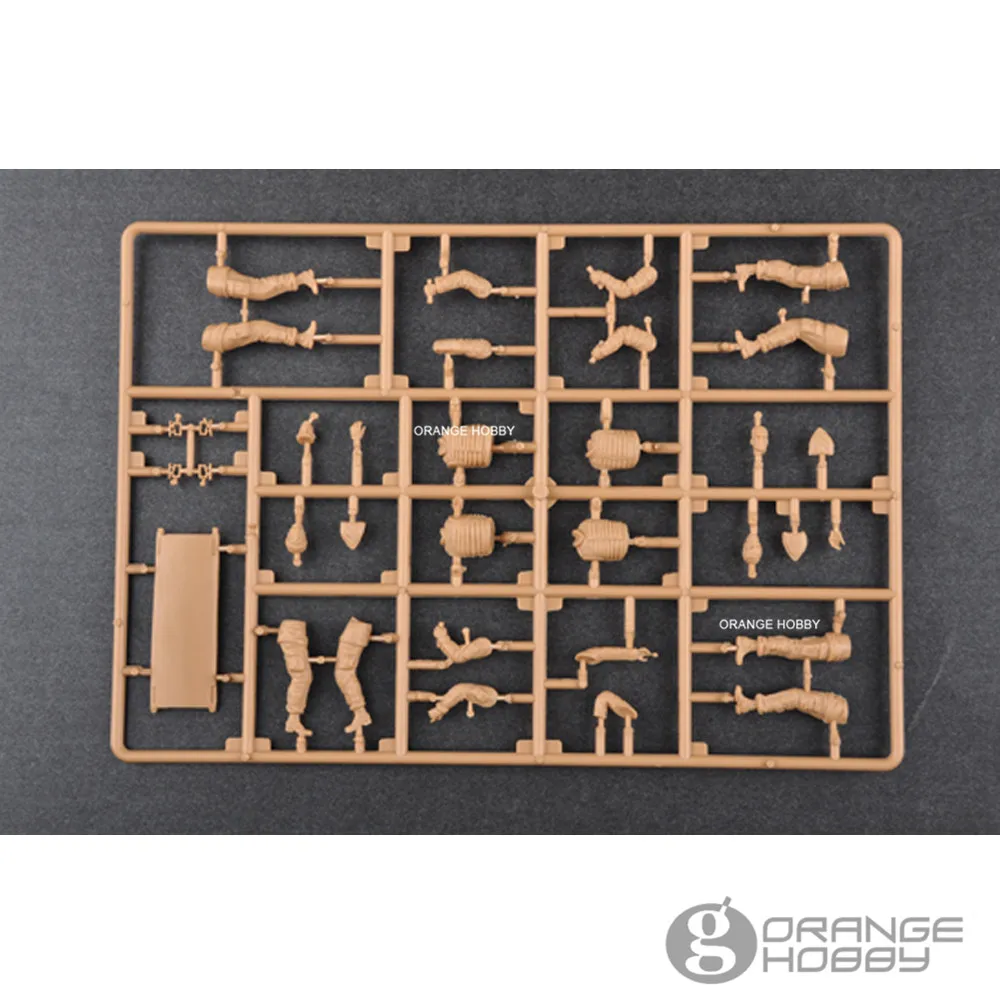 OHS Trumpeter 00430 1/35 современный носилки армии США сборная команда скорой помощи
