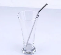 dhl wholesale stainless steel straw drinking straw bend drinking straw beer straw 300pcslot