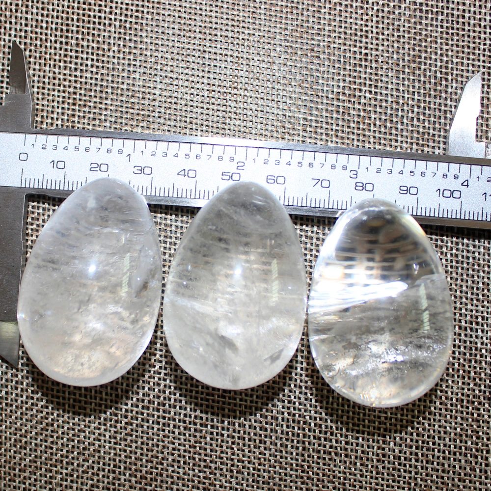 1 шт. 45 мм * 30 непросверленный кегелиевый яйцо Rock Quartz Yoni мышцы Кегеля упражнения