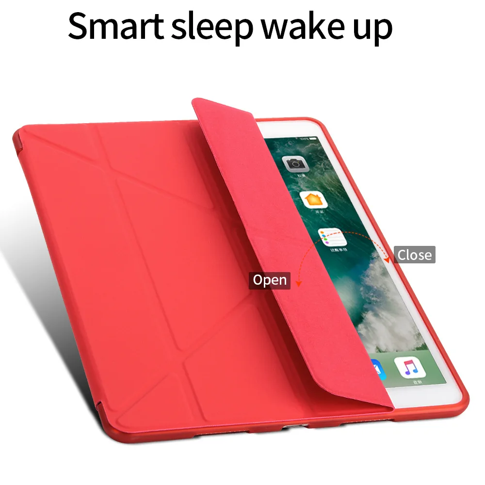 2018 Новый чехол для iPad Pro дюймов Smart Cover с Trifold подставкой Магнитный Авто