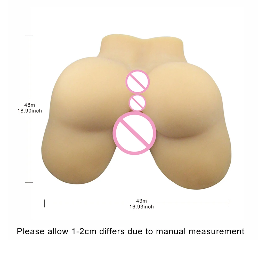 Новая искусственная Реалистичная Вагина силиконовая задница для мужчин кукла