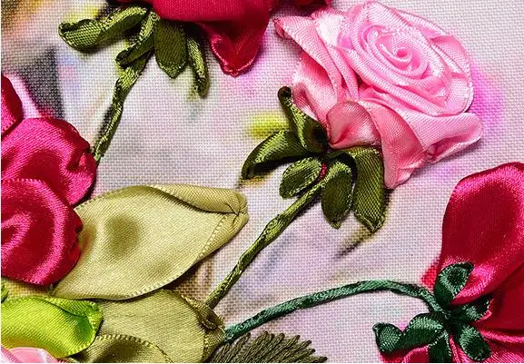 Хобби diy лента вышивка ваза для цветов 3d мозаика узор крестиком ручная работа