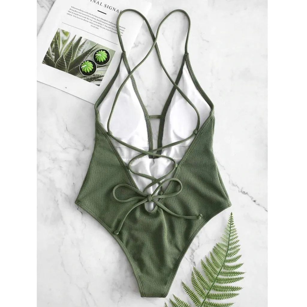 Мода biquinis feminino 2019 Купальник Купальники Пуш ап женский цельный Модный купальник