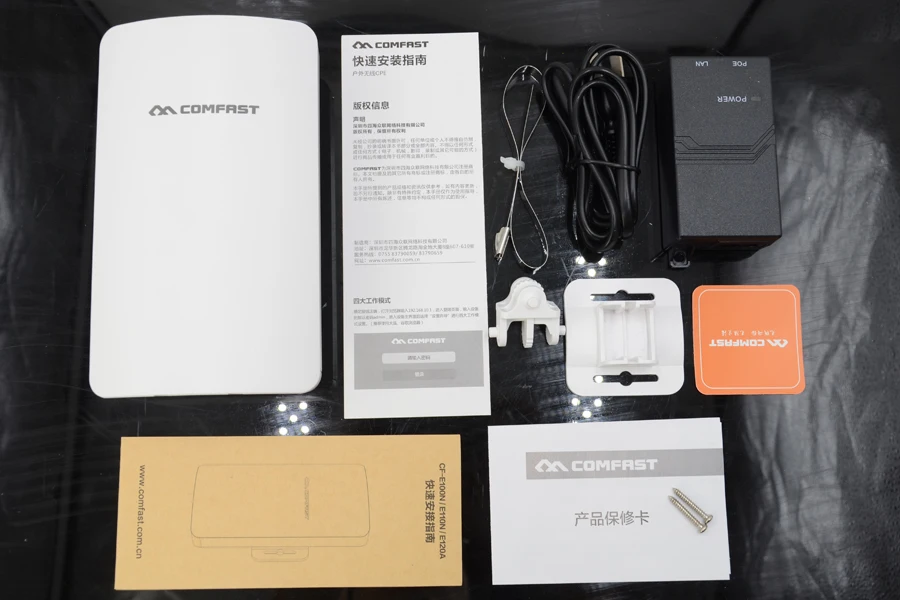 Long range уличный Wi Fi роутер мини беспроводной мост повторитель COMFAST 2 4 ghz 300 m Открытый