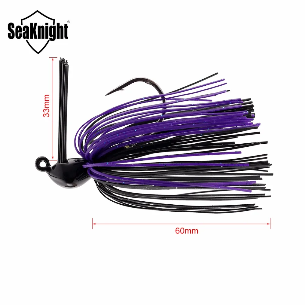 SeaKnight SK105 спиннинговая приманка 10 г 14 тонущий резиновый джиг 1 шт. рыболовная