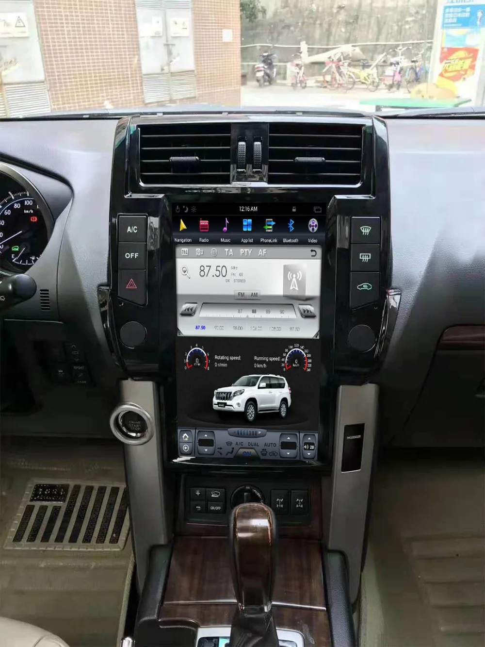 Android 8,1 автомобильный dvd-плеер gps навигация для TOYOTA Land Cruiser Prado 150 2010-2013 авто радио плеер мультимедиа головное устройство