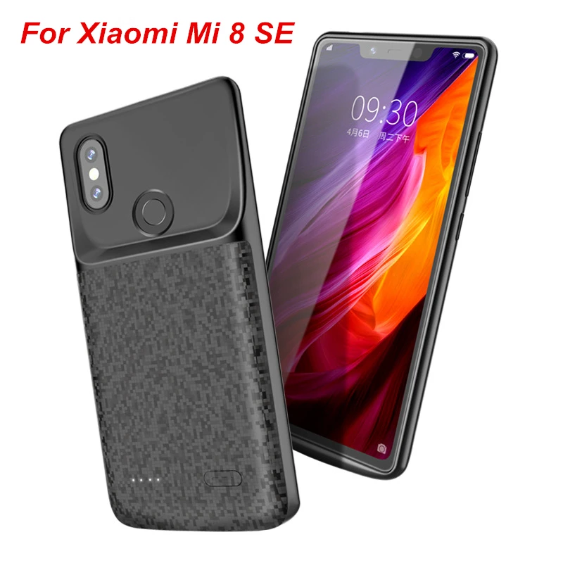 4700 мАч для Xiaomi mi 8 SE Аккумулятор Чехол подставка смартфона чехол power Bank