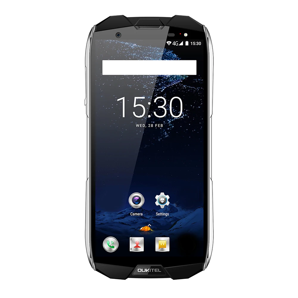 OUKITEL WP5000 смартфон с 5 дюймовым дисплеем восьмиядерным процессором Helio P25 ОЗУ 6 ГБ