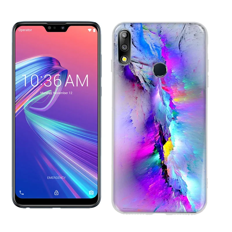 R44 Высококачественный чехол для Asus Zenfone Max Pro M2 ZB631KL, силиконовый чехол для Asus Max M2 ZB633KL Pro M2 ZB632KL ZB631KL, чехлы - Цвет: R44