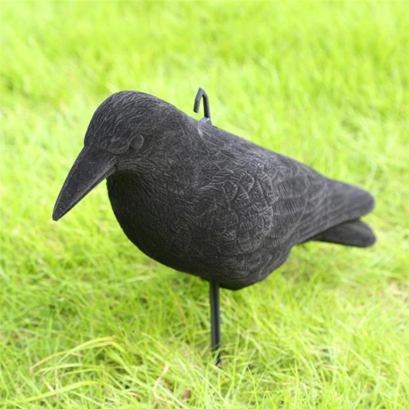 Искусственный Пластик Jet ворона манок стенд Для тела Средства ухода за кожей стоп