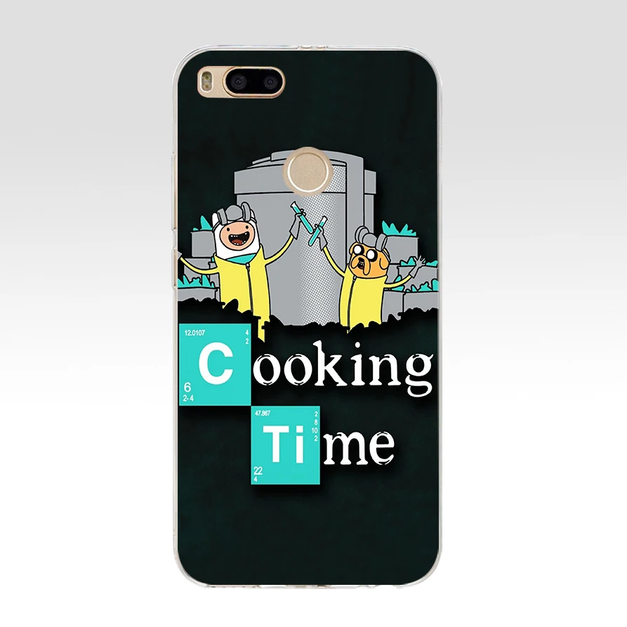 Силиконовый мягкий чехол для телефона из ТПУ 5AQ Adventure Time Breaking Bad Cooking xiaomi redmi 4a 6a 4x note