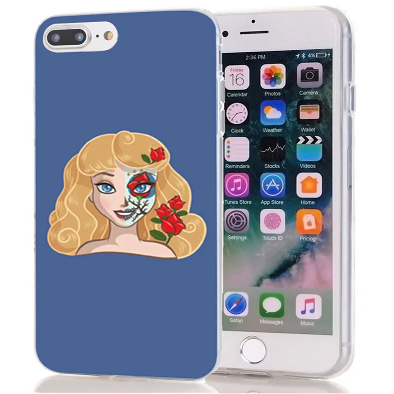 Роскошный чехол из ТПУ для iPhone 7 8 Plus 6 мягкий с цветочным рисунком X XS XR Max задняя