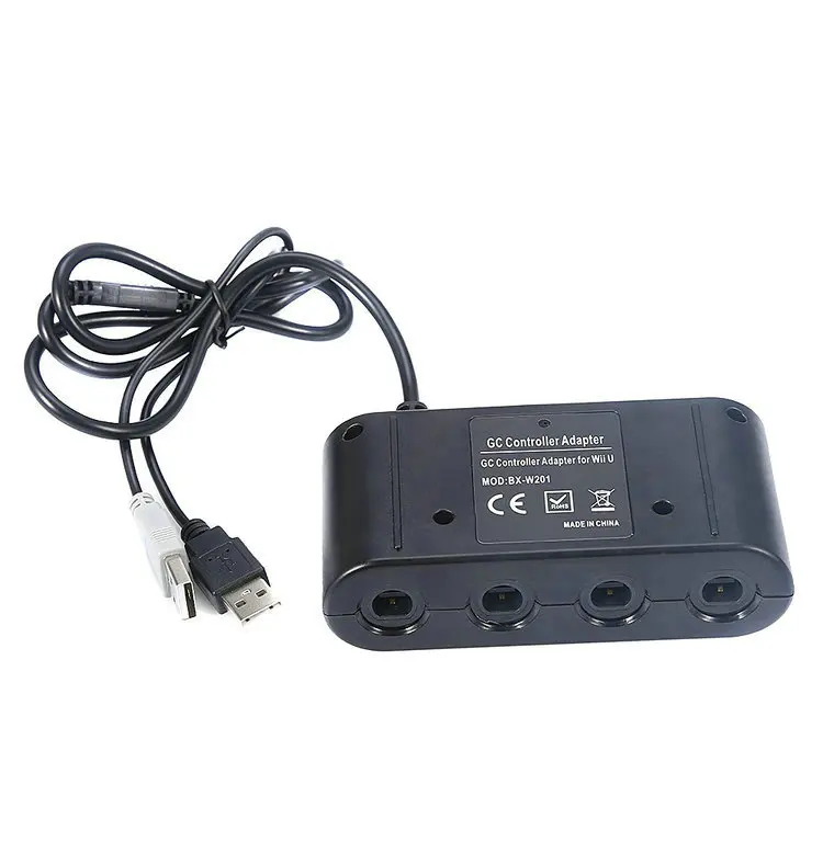 1pc New Converter Easy use Turn GC to Wii U&ampPC Black |