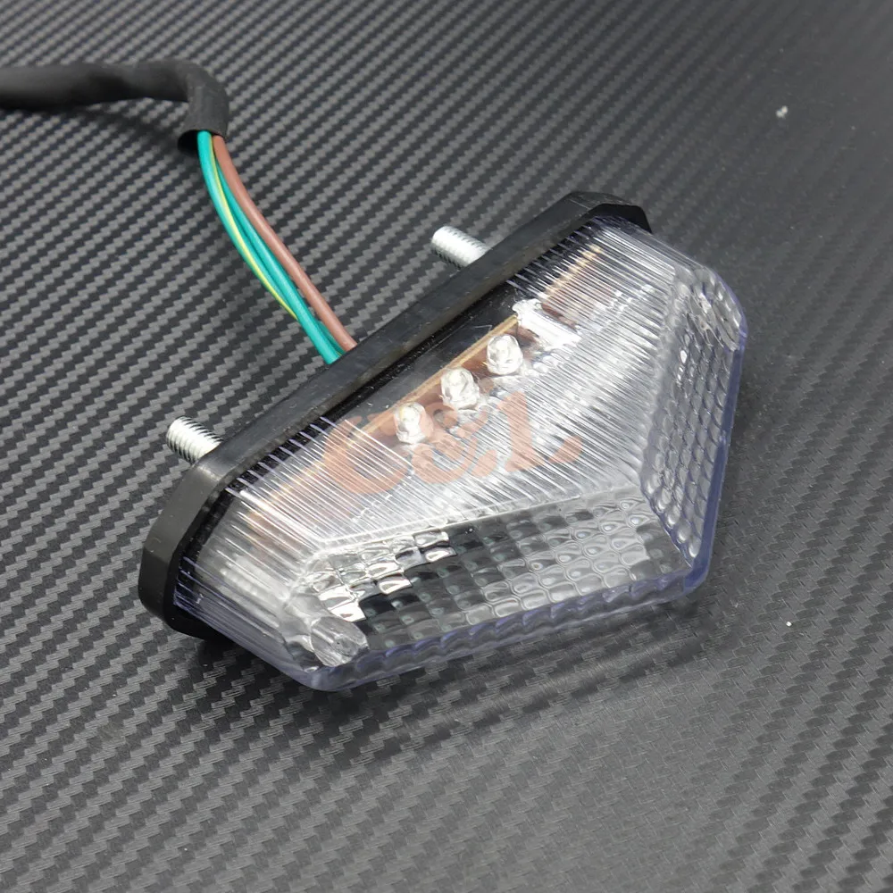 Универсальный светодиодный задний тормоз для мотоцикла стоп сигнал подсветка