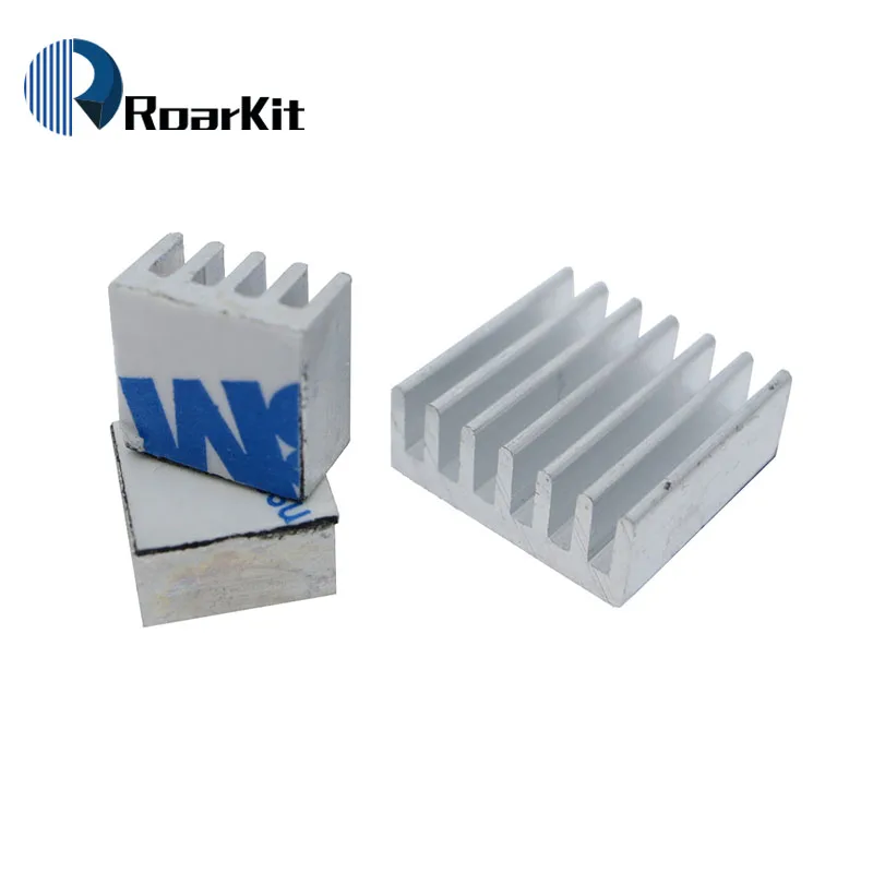 10 комплектов 30 шт./лот Raspberry Pi 3 кулеры из чистого алюминия набор радиаторов для