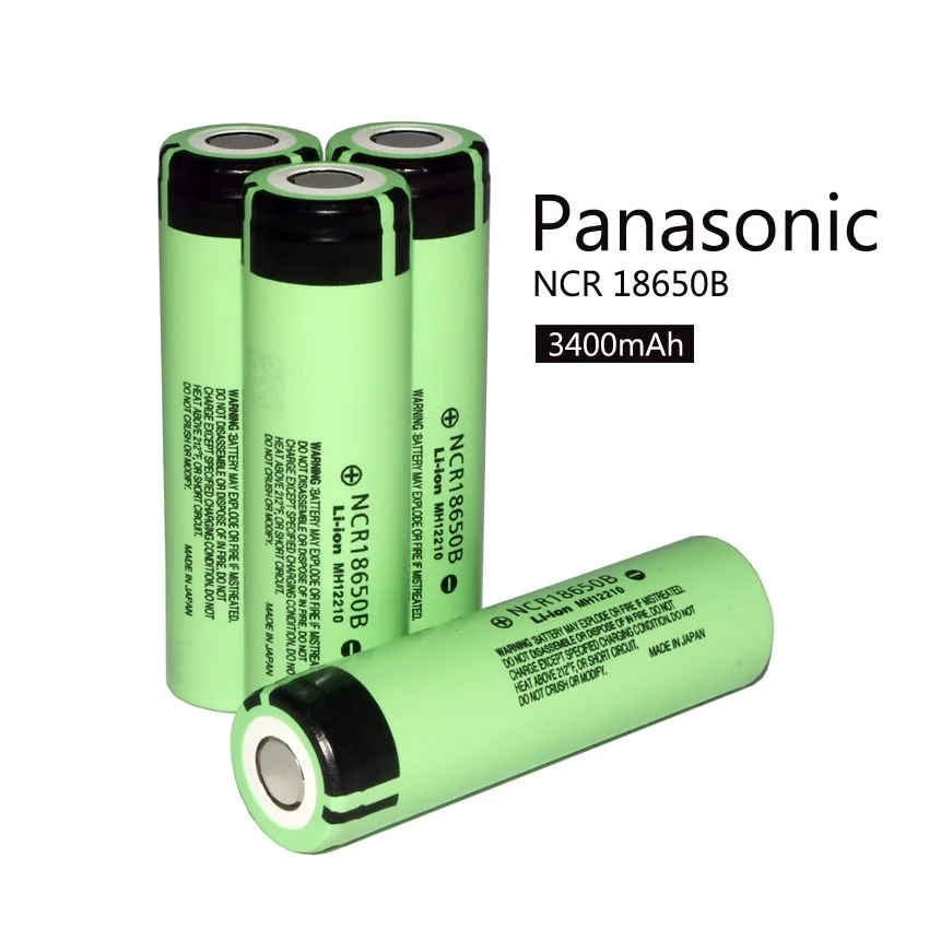 NCR18650B 3,7 v 3400 mah 18650 литий-ионная аккумуляторная батарея для фонариков Panasonic