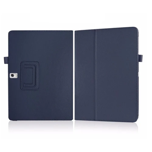 dark blue Тонкий складной чехол из искусственной кожи для samsung Galaxy Note 10,1 SM-P600 SM-P601 Edition/Tab pro 10,5 T520 T521 T525+ ручка - Цвет: dark blue