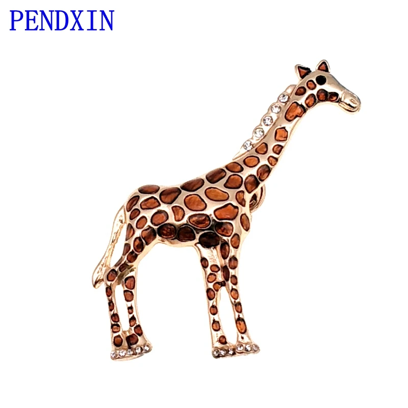 Женская Брошь с жирафом модная эмалированная брошь в виде животных|animal brooch|brooch
