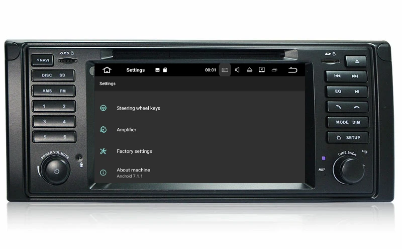 7 IPS Авторадио Android 9 0 СБ Navi автомобильный DVD GPS плеер для BMW E39 E53 Octa 8 Core 4 Гб + 64 DSP BT