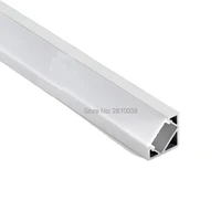 10 x 1m setslot 30 degrees corner beam aluminum profile led v shape aluminium led channel housing for led cabinet lights