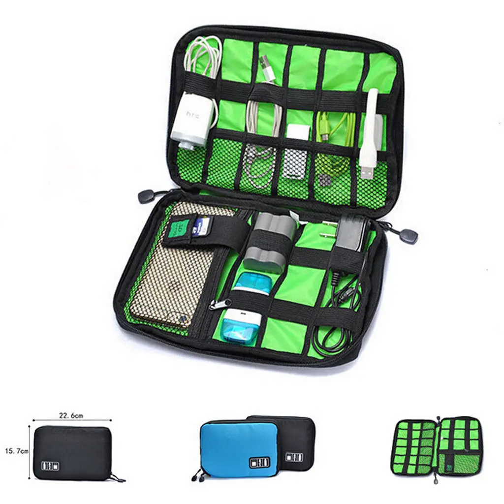 Дорожные цифровые электронные аксессуары чехол для кабеля USB накопителя