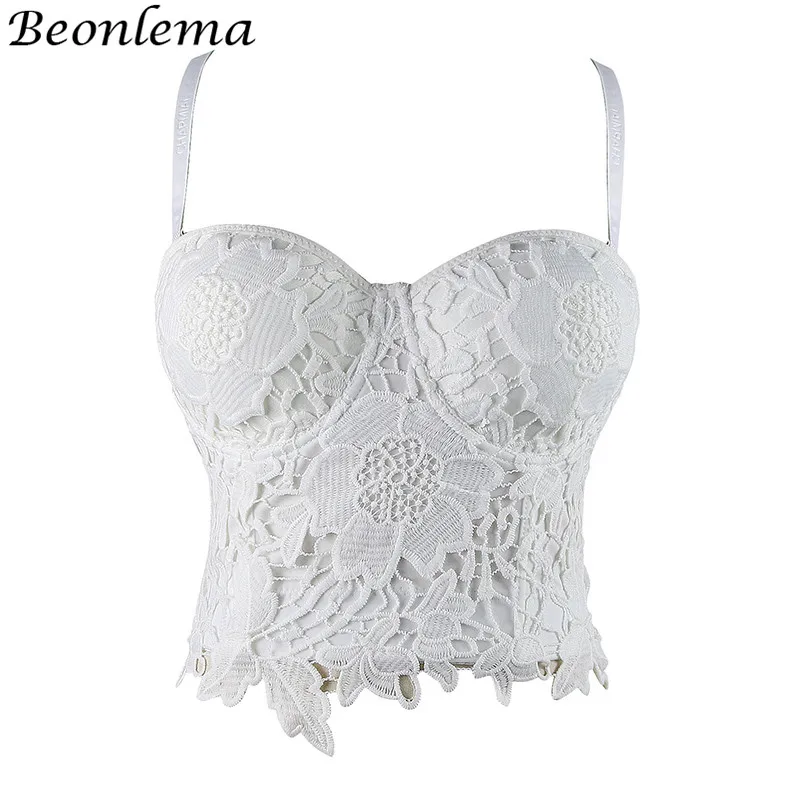 Beonlema, сексуальный белый корсет, топ размера плюс, 6XL, Overbust Korse, нижнее белье, Цветочный, кружевной, черный, готический, бюстье, для женщин, милый, свадебный корсет