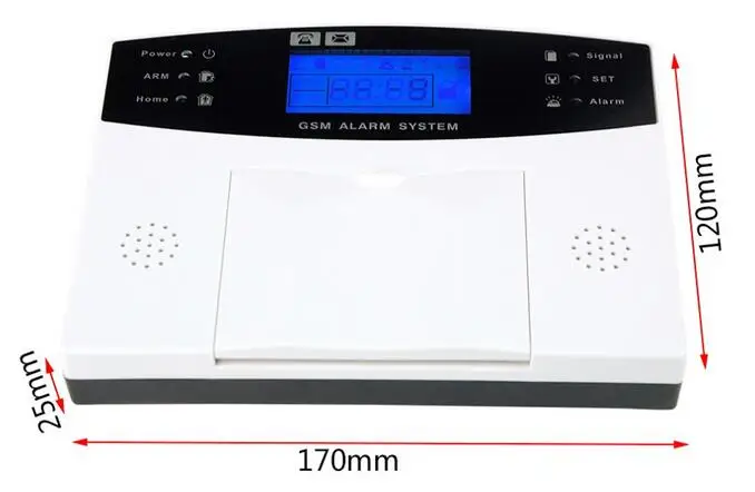 2017 Горячая Распродажа семейная охрана Android IOS APP M2E Беспроводная GSM SMS текстовая