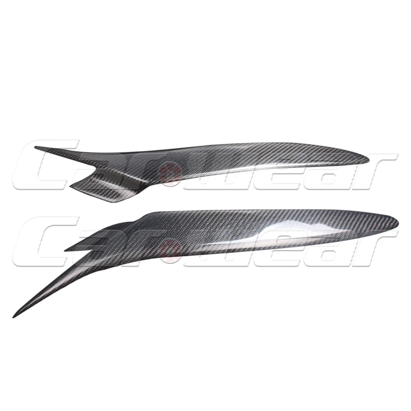 RX 8 RX8 JDM углеродное волокно фары век брови для Mazda 2005 2008|headlight eyelids|carbon fibereyebrow headlights |