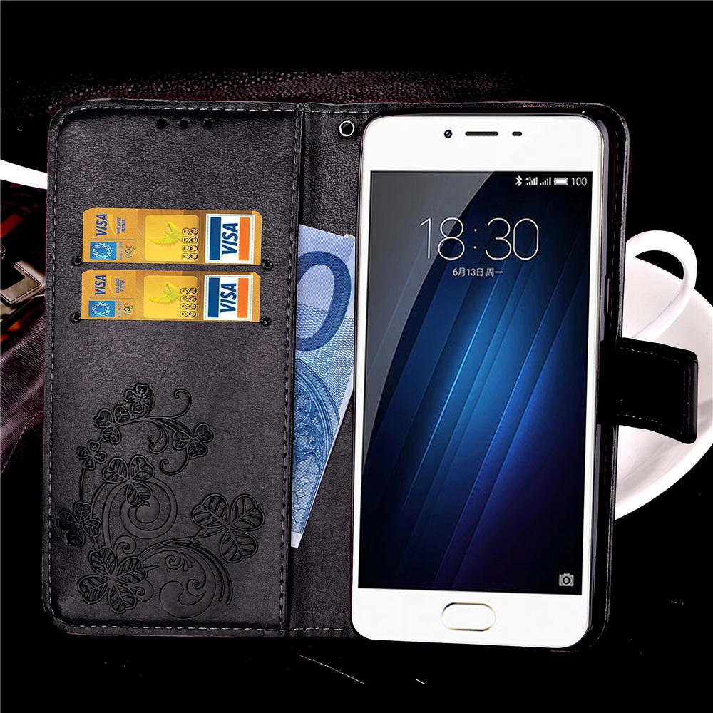 Для Meizu Meilan M3S чехол M3S Мини Роскошный Ретро кожа мягкая силиконовая подставка держатель карты бумажник флип чехол для Meizu M3 S M3S чехол