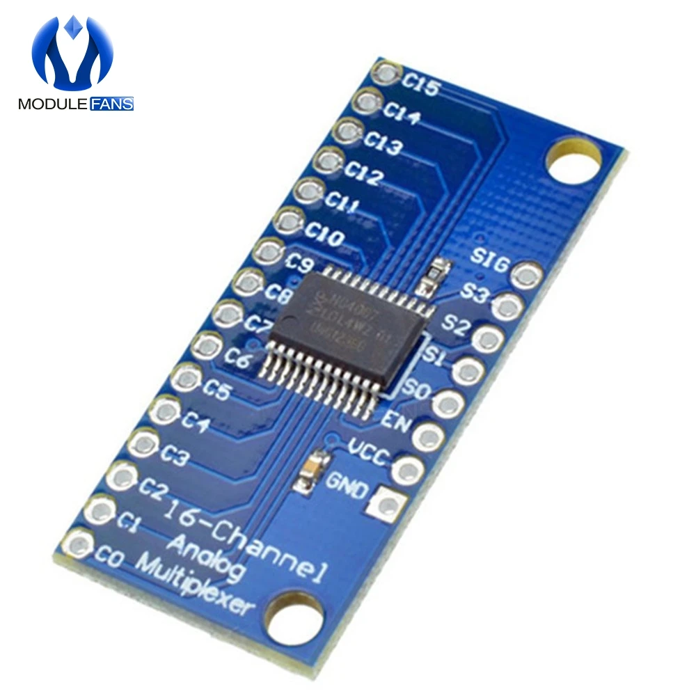 CD74HC4067 16 канальный с аналоговым и цифровым дисплеем мультиплексор коммутационная
