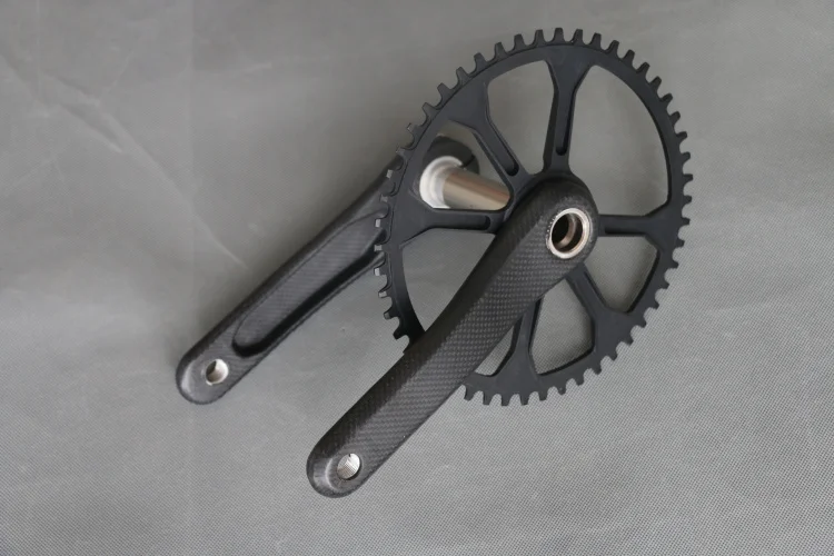 Супер легкий карбоновый Кривошип горного велосипеда 3 К 170 мм коленчатый вал