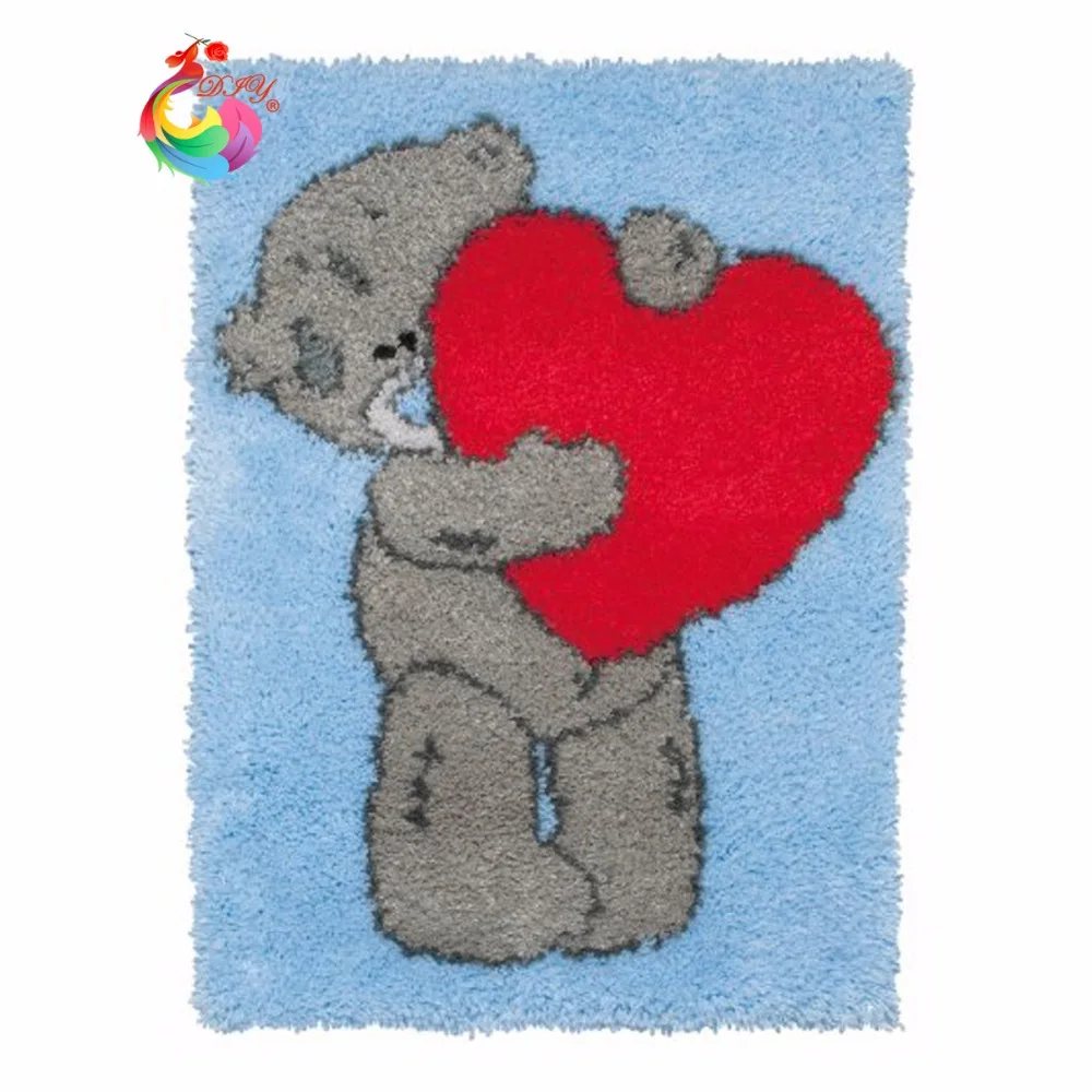 Набор крючков для вышивки ковровых изделий крючки вязания крючком ковры и