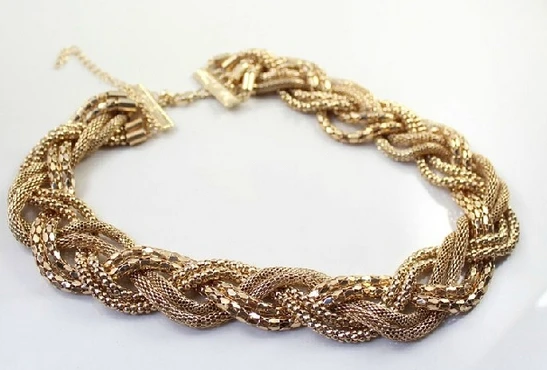 2014 Новый Горячий Волшебный выбор Застежка золото цвет коренастый Ожерелье для