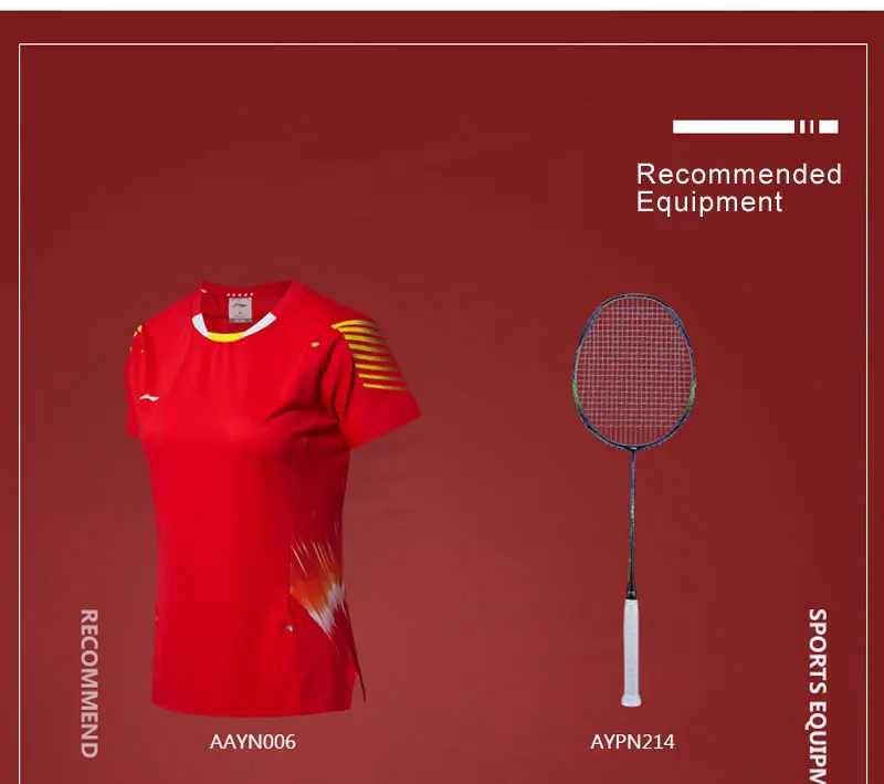 Клиренс) Li-Ning Женская юбка для соревнований по бадминтону, национальная команда на сухой основе, 87% полиэстер, подкладка, спортивные юбки ASKN006 WQB1034