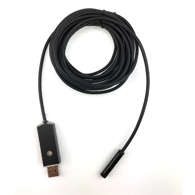 HD USB эндоскопа Android Phone ПК 1 10 м длинный кабель Водонепроницаемый автомобиль