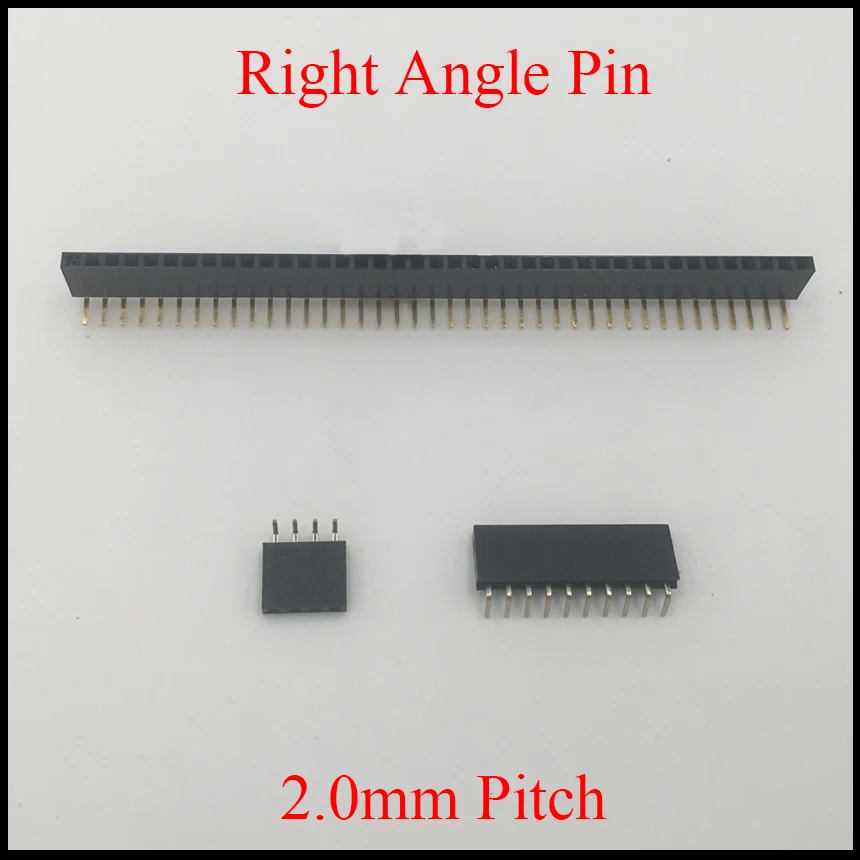 1*40 1x40 Pin 40 P 2 0 мм Шаг пространство 4 3 высота гнездовой соединитель Однорядный 90