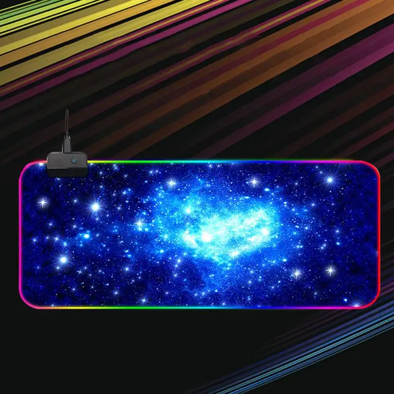 RGB модный игровой домашний Galaxy Звездное небо офисный большой размер