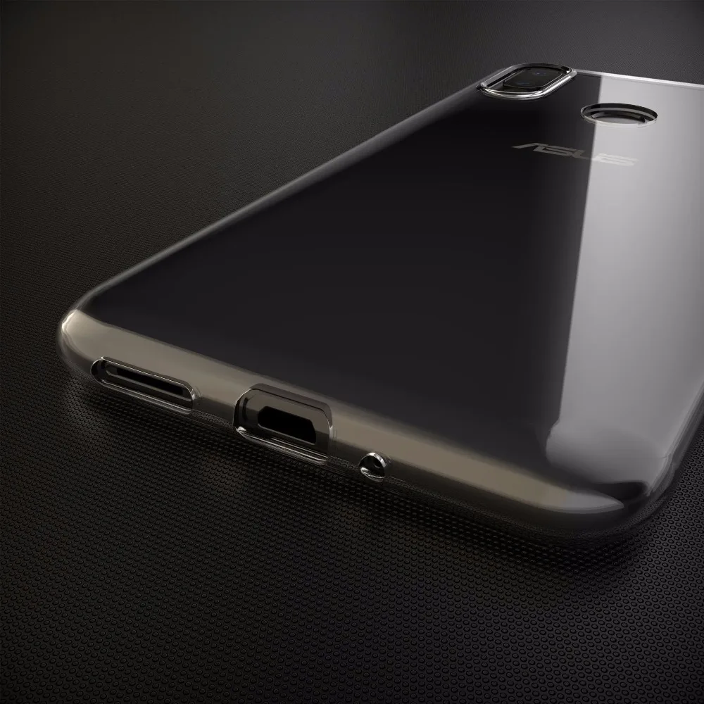 Прозрачный чехол из ТПУ для Asus Zenfone ZB631KL Max Pro M2 ZB633KL силиконовая Мягкая задняя