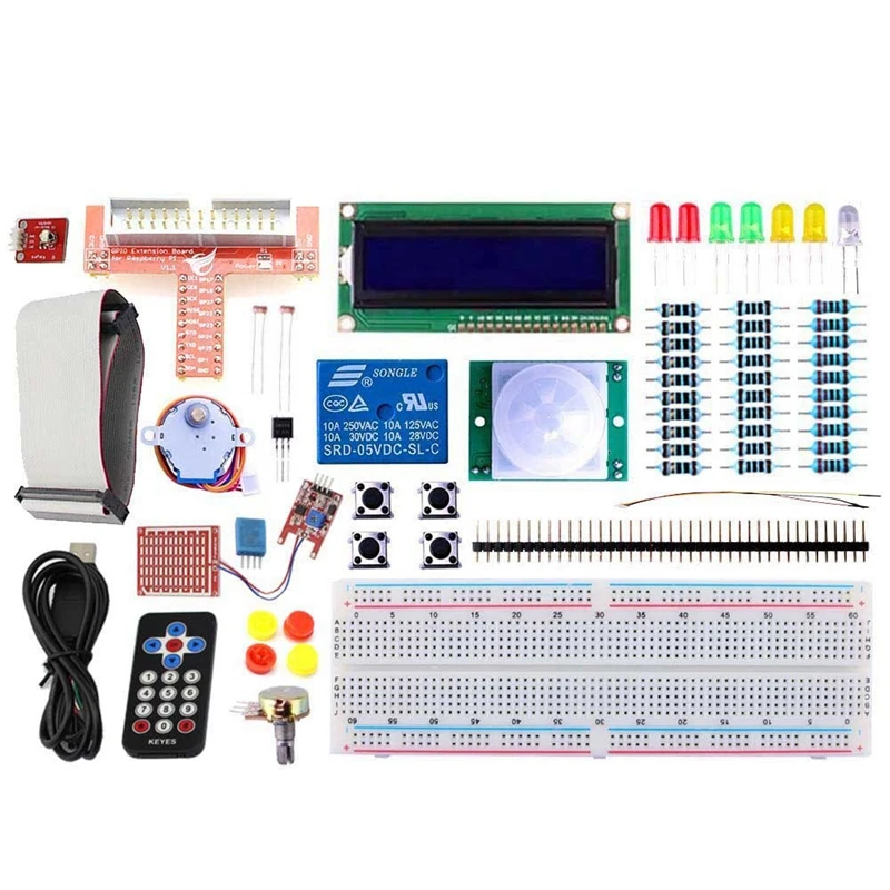 Комплект для начинающих Elecrow Raspberry Pi базовый комплект обучения электронике