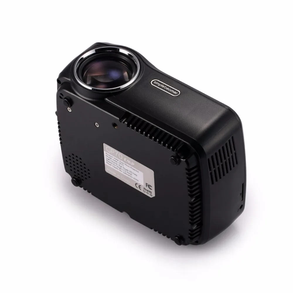 Simplebeamer GP70UP мини умный проектор на Android беспроводной WiFi светодиодный Видеопроектор для мобильного телефона Projetor HDMI USB