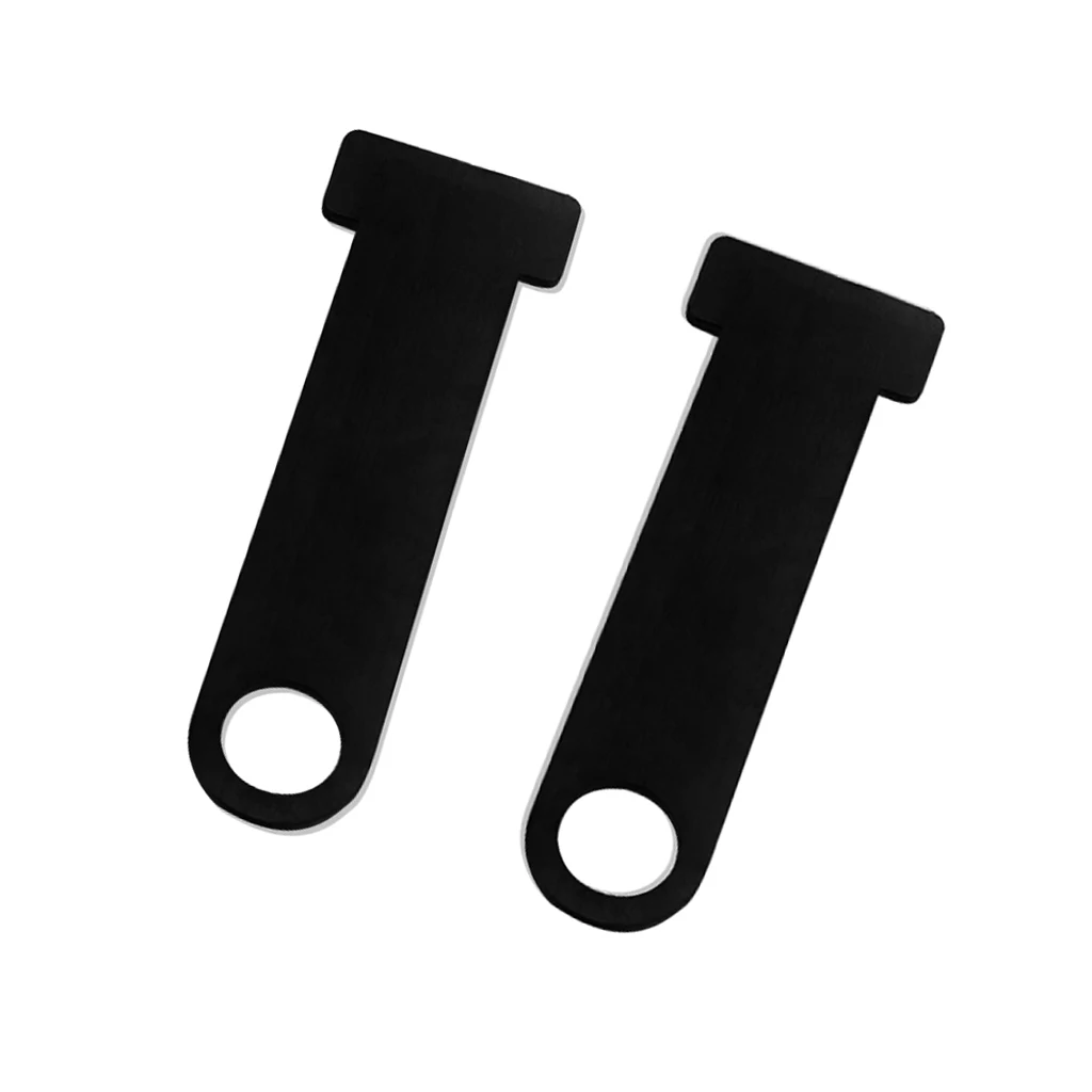

2 x Universal Iron Motorbike Open Face Helmet Lock Buckle for Quick Release Buckle Fastener Helmet Padlock Connector 13mm Black
