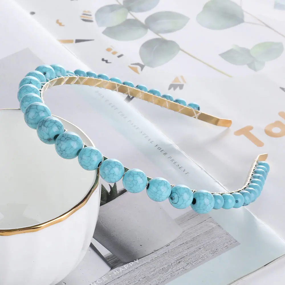 B0628 Корейские модные однотонные бархатные ткани украшение для волос с зубами женские аксессуары для волос твист лента для волос для девочек широкий обруч для волос - Цвет: B0628
